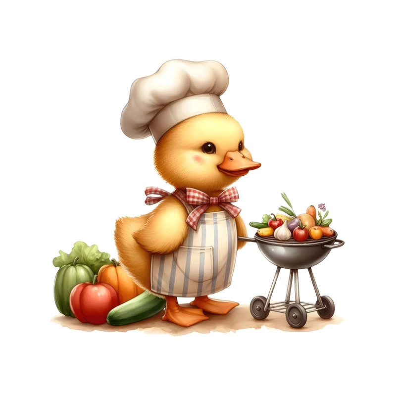 Настенные наклейки с уткой-поваром
Настенные наклейки с уткой-поваром