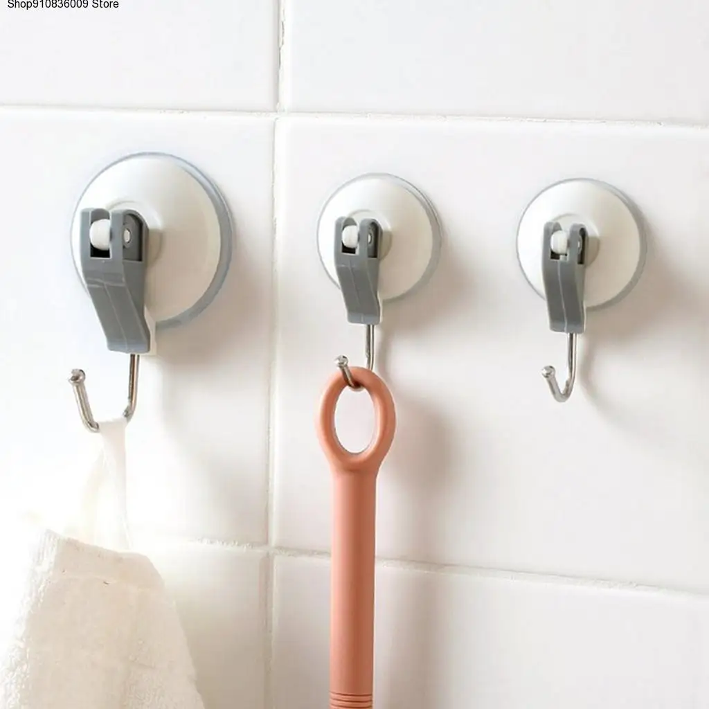 Bathroom/Kitchen towel hanger Heavy Duty Large Suction Cup Hooks Snap Lever Vacuum key holder wall perchero puerta
Bathroom/Kitchen towel hanger Heavy Duty Large Suction Cup Hooks Snap Lever Vacuum key holder wall perchero puerta
