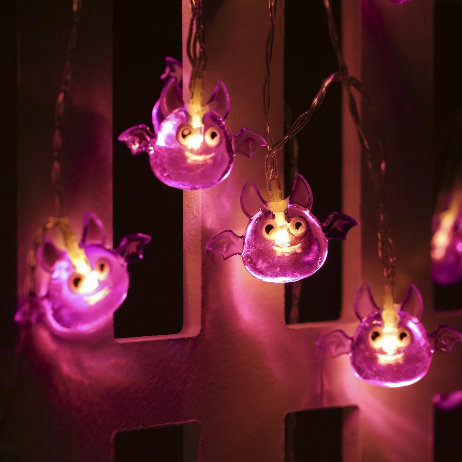 Purple Lights String Halloween String Lights String Lamp Atmosphere Halloween Decoration Light Holiday Window Curtain Light
Purple Lights String Halloween String Lights String Lamp Atmosphere Halloween Decoration Light Holiday Window Curtain Light