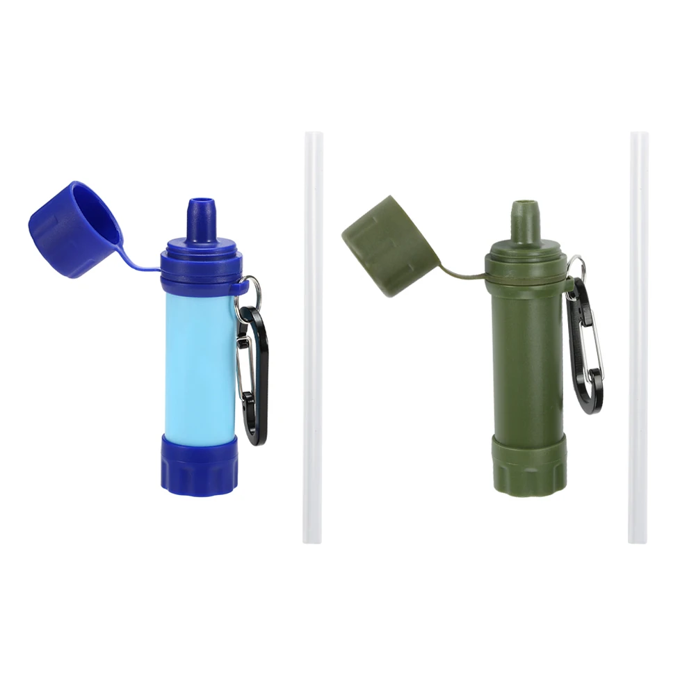 Outdoor Personal Drinking Water Filtering Tools Survival Water Filter with Straw Emergency Direct Drinking Purifier
Outdoor Personal Drinking Water Filtering Tools Survival Water Filter with Straw Emergency Direct Drinking Purifier