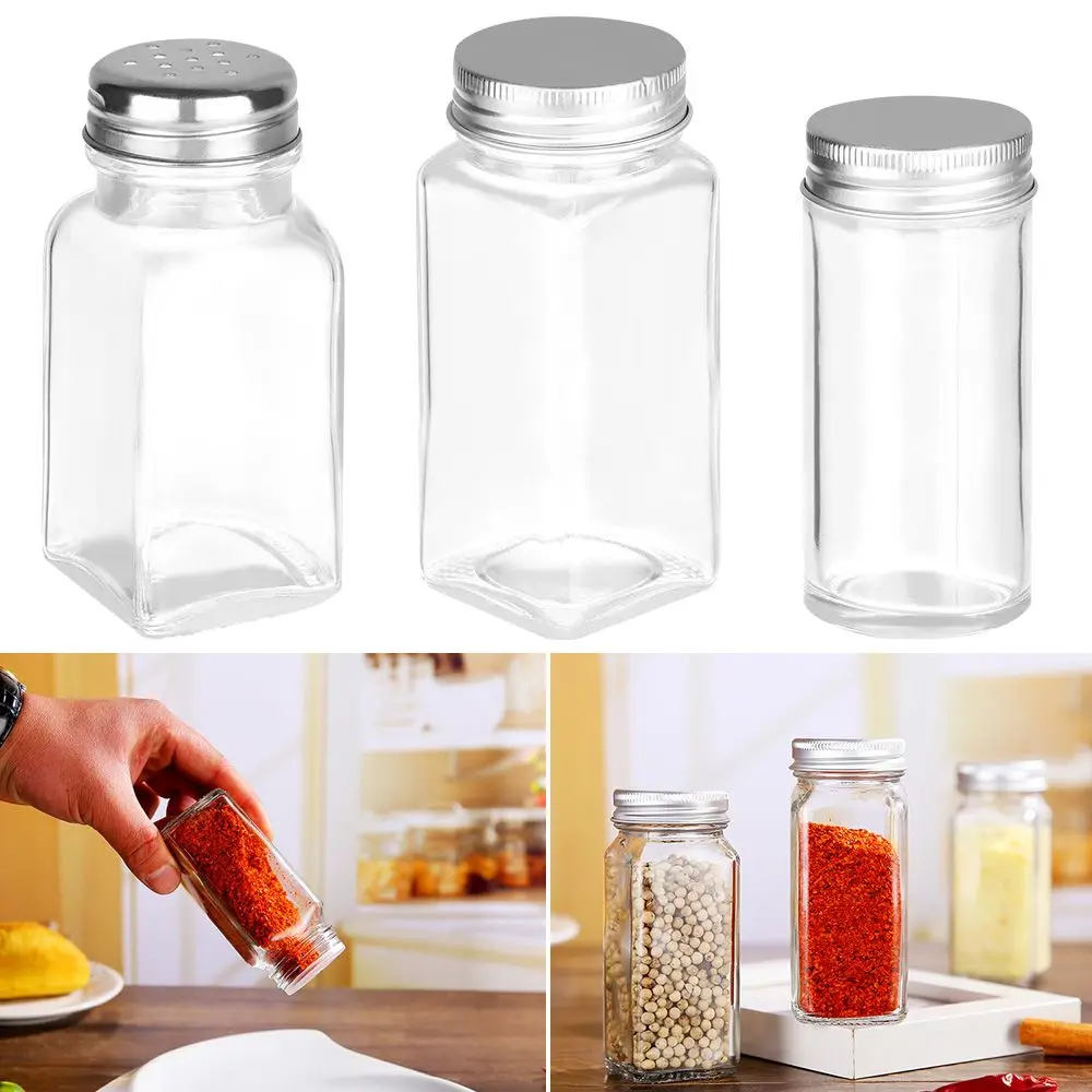 With Cover Lids Camping Condiment Containers 3 Styles Storage Holder Spice Jars Kitchen Sub-bottling Kitchen Organizer
With Cover Lids Camping Condiment Containers 3 Styles Storage Holder Spice Jars Kitchen Sub-bottling Kitchen Organizer