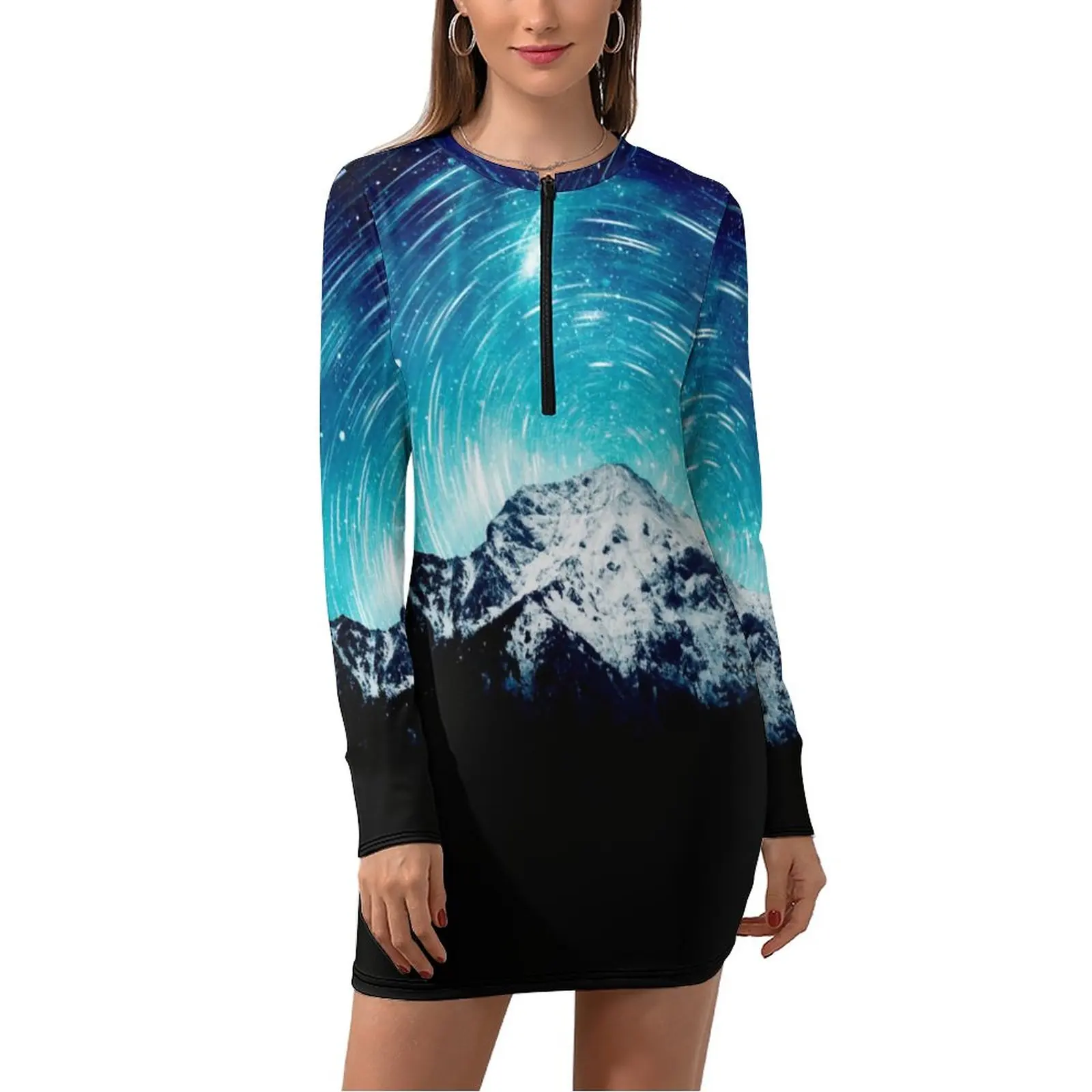 Платье женское базовое с длинным рукавом, пикантное облегающее платье с принтом гор, с абстрактным принтом Галактики, модная одежда в стиле ...
Платье женское базовое с длинным рукавом, пикантное облегающее платье с принтом гор, с абстрактным принтом Галактики, модная одежда в стиле ...