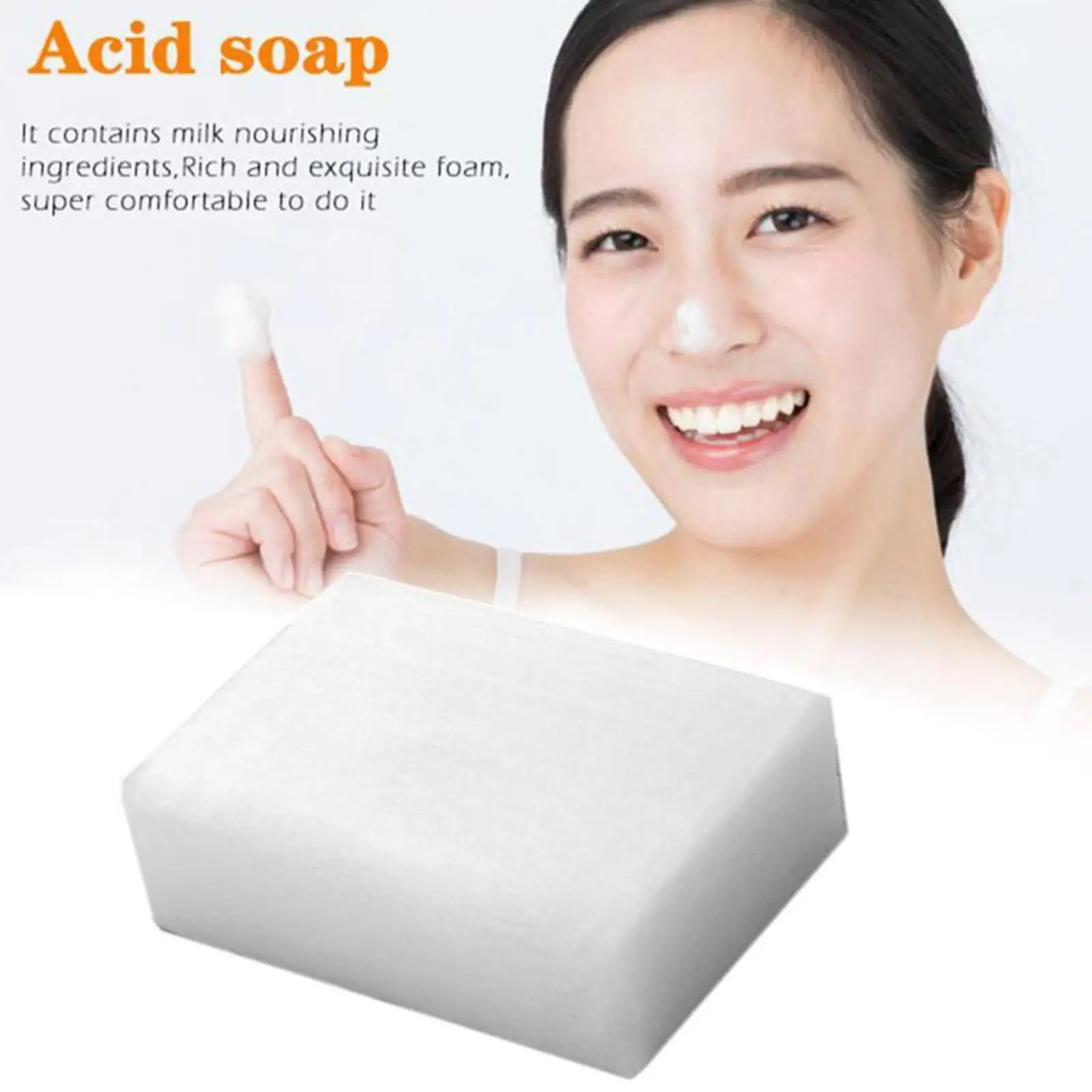 Acid Soap set Dark Black Skin Lightening Soap Hand made Soap Glutathione Whitening Soap Skin Bleaching Soap Brighten Face
Acid Soap set Dark Black Skin Lightening Soap Hand made Soap Glutathione Whitening Soap Skin Bleaching Soap Brighten Face