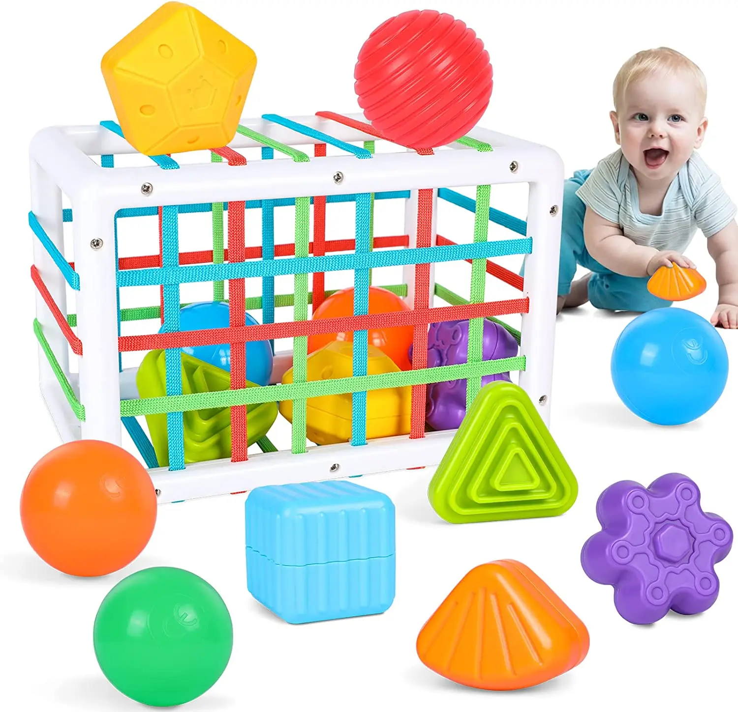 Baby Shape Sorting Toys Montessori Educational Toys Developmental Sensory Cube Toys For Baby Children 6 12 Months 1 2 3 Years 
Baby Shape Sorting Toys Montessori Educational Toys Developmental Sensory Cube Toys For Baby Children 6 12 Months 1 2 3 Years