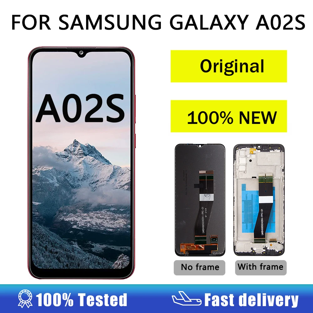 Original For Samsung Galaxy A02s LCD Display Touch Screen Digitizer Assembly For Samsung A02s A025 A025M A025F/DS A025G/DS LCD
Original For Samsung Galaxy A02s LCD Display Touch Screen Digitizer Assembly For Samsung A02s A025 A025M A025F/DS A025G/DS LCD