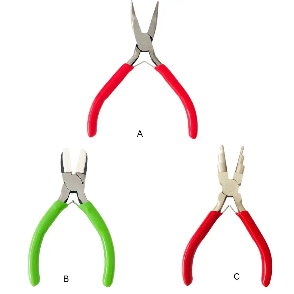 Jewelry Pliers Steel Earrings Rings Bangle Necklace DIY Making Portable Mini Salon Homemade Hand Tools Accessories
Jewelry Pliers Steel Earrings Rings Bangle Necklace DIY Making Portable Mini Salon Homemade Hand Tools Accessories