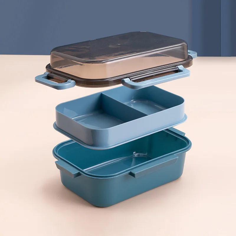 2 Layer Microwavable Lunch Box Hermetic Portable Bento Box Child's Student Adults Food Storage Box Fresh Lunch Bags with Spoon
2 Layer Microwavable Lunch Box Hermetic Portable Bento Box Child's Student Adults Food Storage Box Fresh Lunch Bags with Spoon