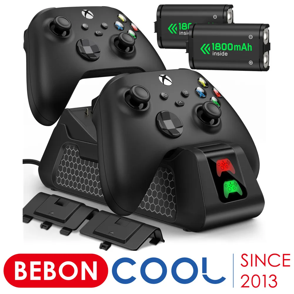 Зарядная док-станция типа C для контроллера Xbox серии X/S/Xbox One S/X/Xbox + 2