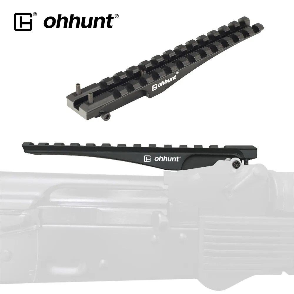 Tactical ohhunt AK Rear Sight Rail Standard 1913 Picatinny Hunting Scope Mount For AK47 AK74 Low Profile Red Dot Optics
Tactical ohhunt AK Rear Sight Rail Standard 1913 Picatinny Hunting Scope Mount For AK47 AK74 Low Profile Red Dot Optics