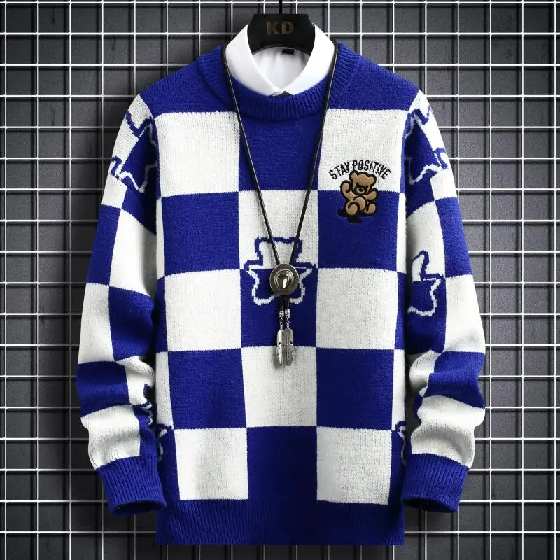 Winter Clothing Men Loose New Cashmere Hop Mens Christmas Sweaters Pullovers 2022 Printed Sweater End Hip Fashion Plaid High
Winter Clothing Men Loose New Cashmere Hop Mens Christmas Sweaters Pullovers 2022 Printed Sweater End Hip Fashion Plaid High