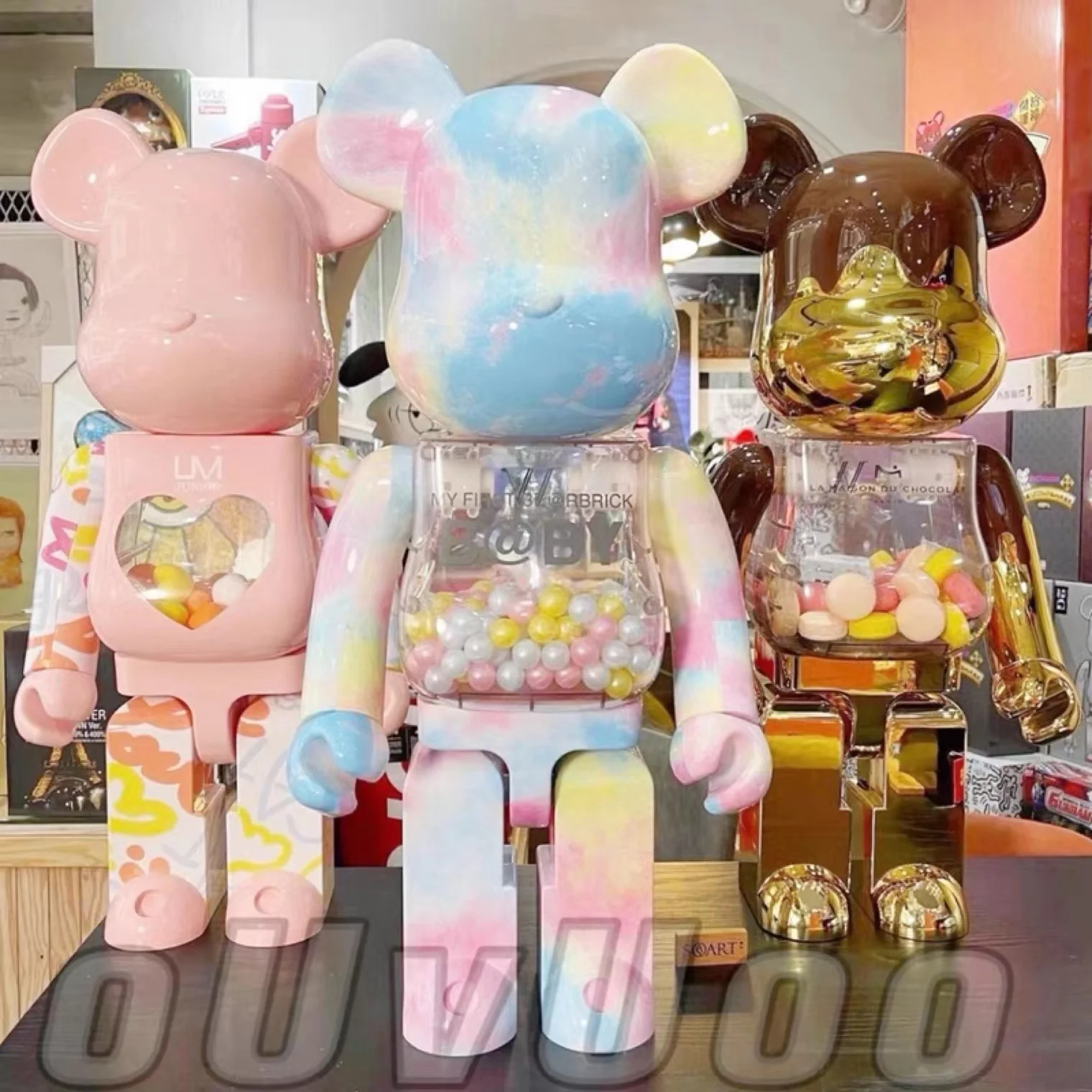 Bearbrick 400 28cm Qianqiu Transparent Series Limited Collection Trendy Fashion Ornaments Collection Toys
Bearbrick 400 28cm Qianqiu Transparent Series Limited Collection Trendy Fashion Ornaments Collection Toys