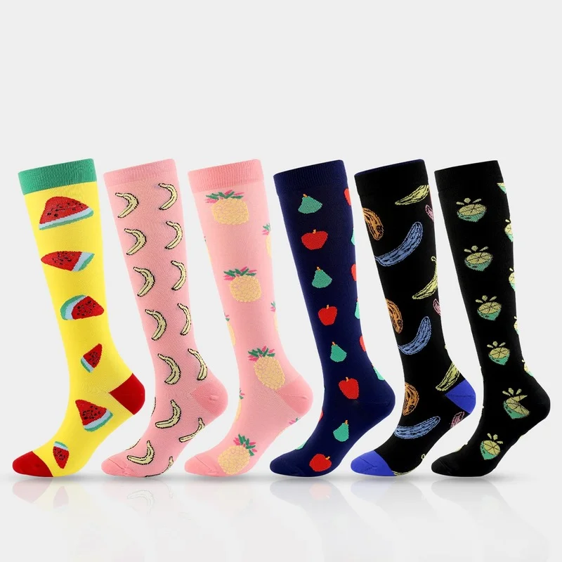 Japanese Harajuku Fruit Pattern Outdoor Sports Pressure Socks Gothic Punk Street School Students Leisure Running Stockings
Japanese Harajuku Fruit Pattern Outdoor Sports Pressure Socks Gothic Punk Street School Students Leisure Running Stockings
