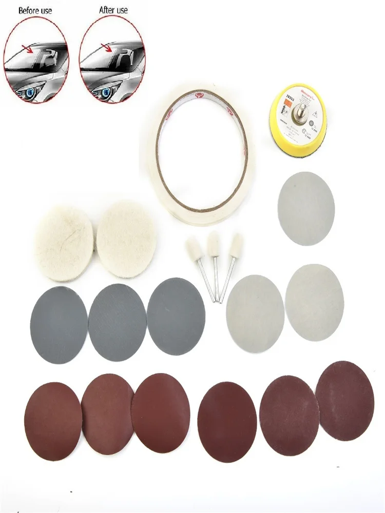 19pcs/Set Watch Glass Polishing Cleaning Scratch Removal Polishing Tools For Shower Screens Fish Tanks Power Tool Accessories
19pcs/Set Watch Glass Polishing Cleaning Scratch Removal Polishing Tools For Shower Screens Fish Tanks Power Tool Accessories