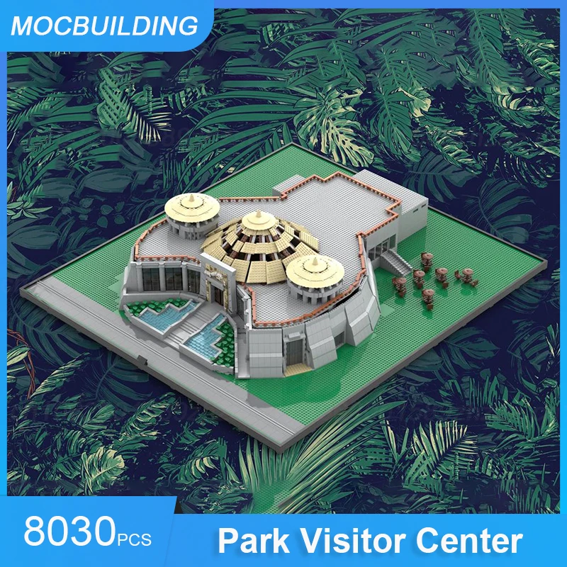 MOC Building Blocks Park Visitor Center Model DIY Assemble Bricks Architecture Educational Creative Collect Toys Gifts 8030PCS
MOC Building Blocks Park Visitor Center Model DIY Assemble Bricks Architecture Educational Creative Collect Toys Gifts 8030PCS