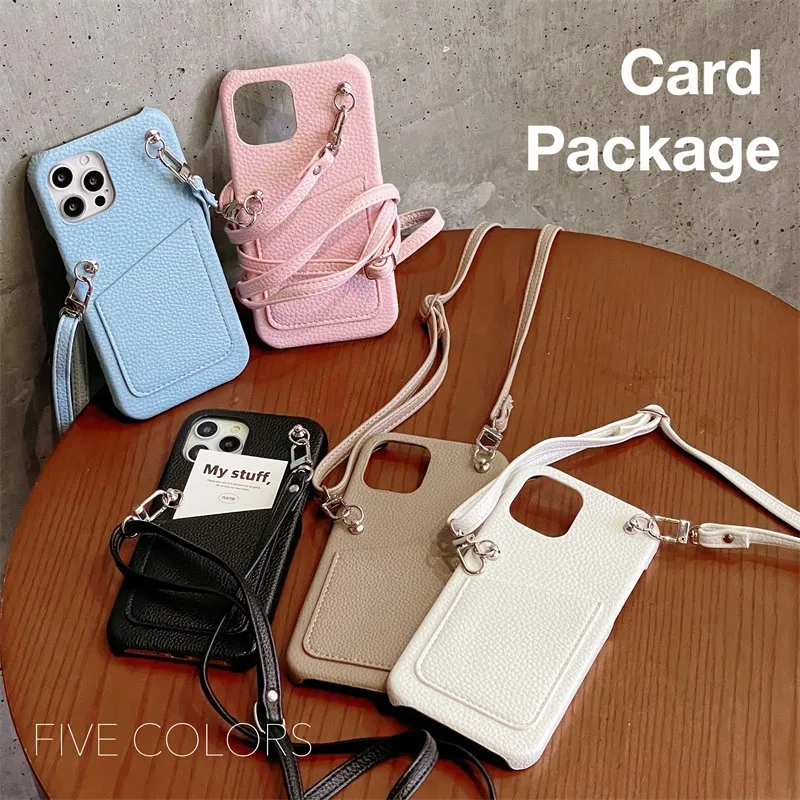 Card Holder Leather Pu With Lanyard Female Hard Phone Case For Iphone 13 12 11 Pro X Xs Max Xr 7 8 Plus Luxury Plain Back Cover
Card Holder Leather Pu With Lanyard Female Hard Phone Case For Iphone 13 12 11 Pro X Xs Max Xr 7 8 Plus Luxury Plain Back Cover