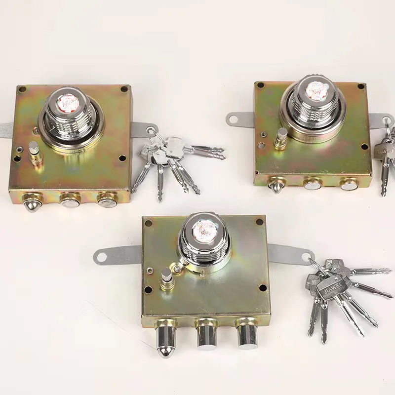 Mechanical Entry Door Lock Body Anti-theft Gate Lock Cross key Automatic Round Latch With key
Mechanical Entry Door Lock Body Anti-theft Gate Lock Cross key Automatic Round Latch With key