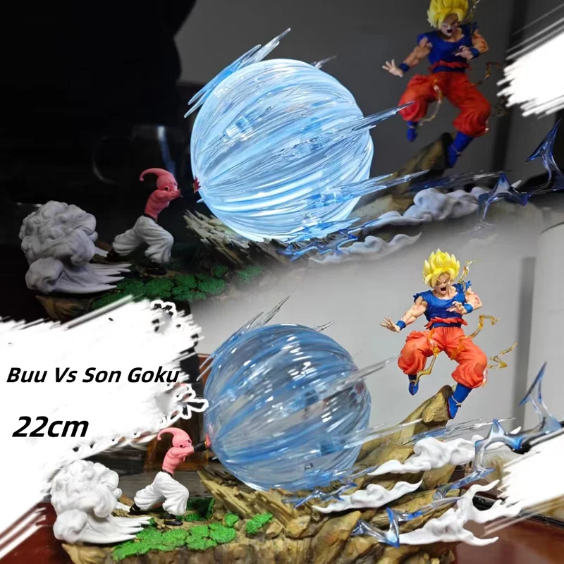 22cm Anime Dragon Ball Z Majin Buu Vs Son Goku Figurine Gk Statue Action Figures Pvc Collection Model Toy For Gifts
22cm Anime Dragon Ball Z Majin Buu Vs Son Goku Figurine Gk Statue Action Figures Pvc Collection Model Toy For Gifts