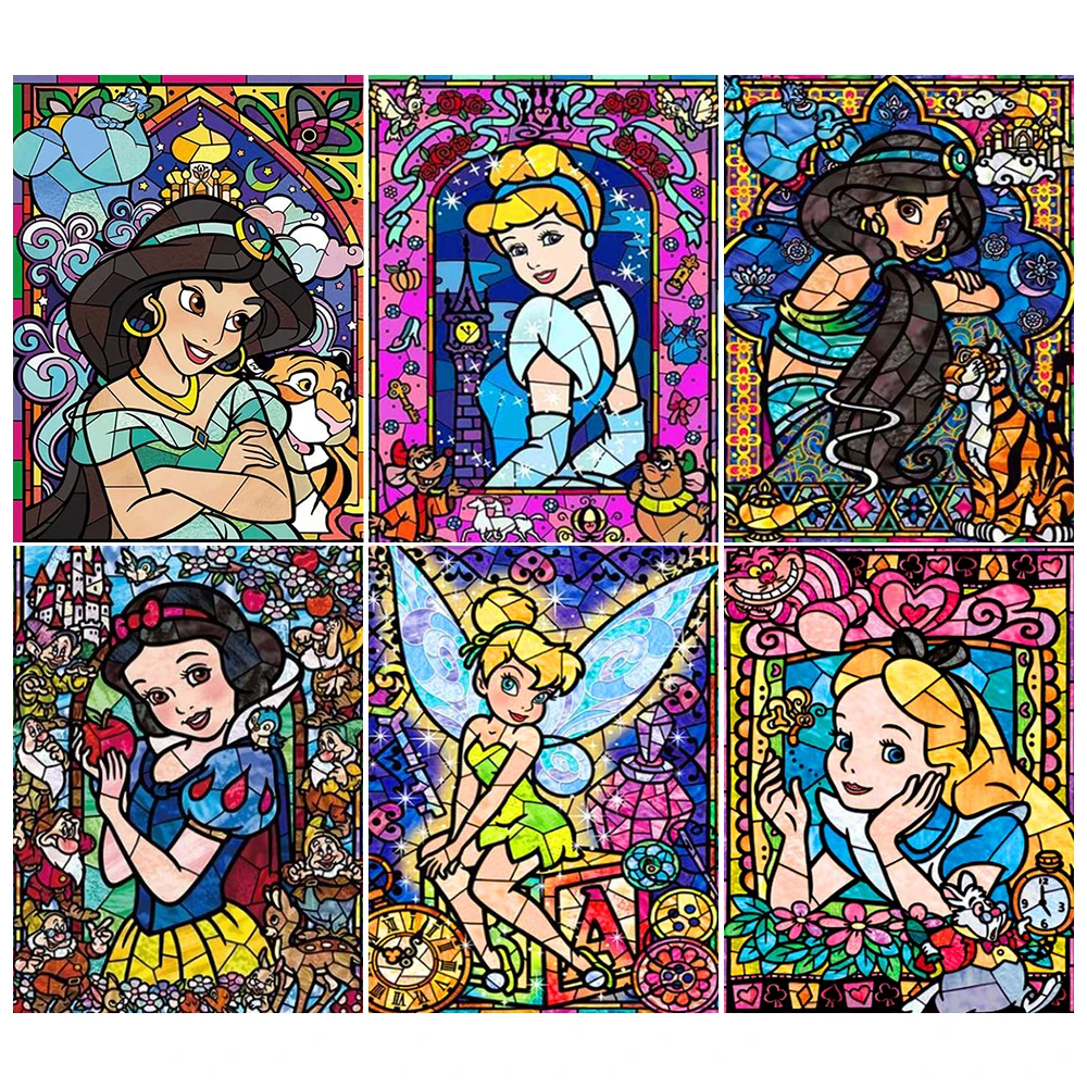 Disney Princess Diamond Painting Multicolor Cartoon Characters 5D Full Round Diamond Embroidery Home Decor Children's Gifts
Disney Princess Diamond Painting Multicolor Cartoon Characters 5D Full Round Diamond Embroidery Home Decor Children's Gifts