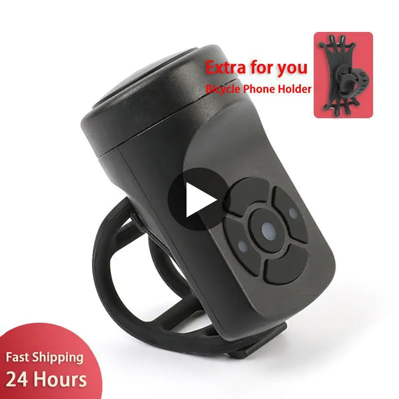 Звонок велосипедный Аккумуляторный с зарядкой от USB, 4 режима
Звонок велосипедный Аккумуляторный с зарядкой от USB, 4 режима