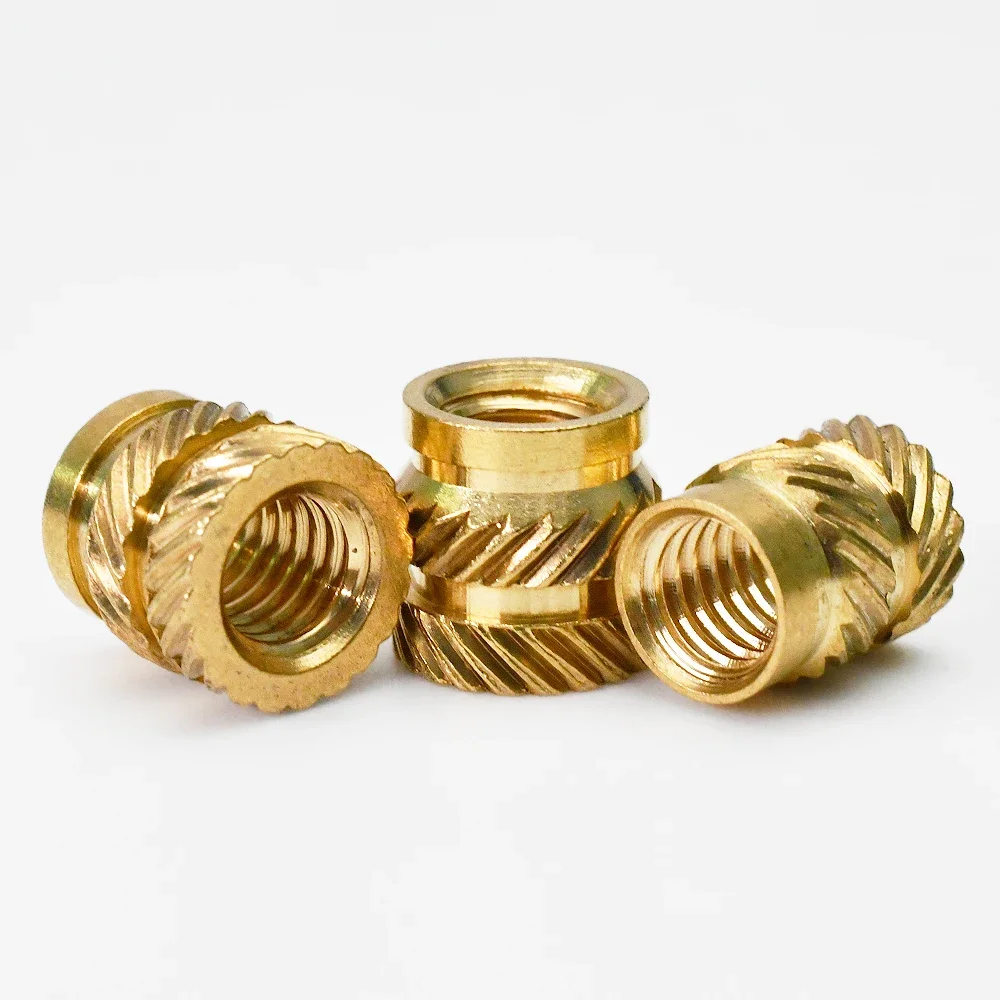 Hot Melt Knurled Thread Heat Injection Molding Embedment Copper Nut Brass Insert Nut M1 - M8
Hot Melt Knurled Thread Heat Injection Molding Embedment Copper Nut Brass Insert Nut M1 - M8
