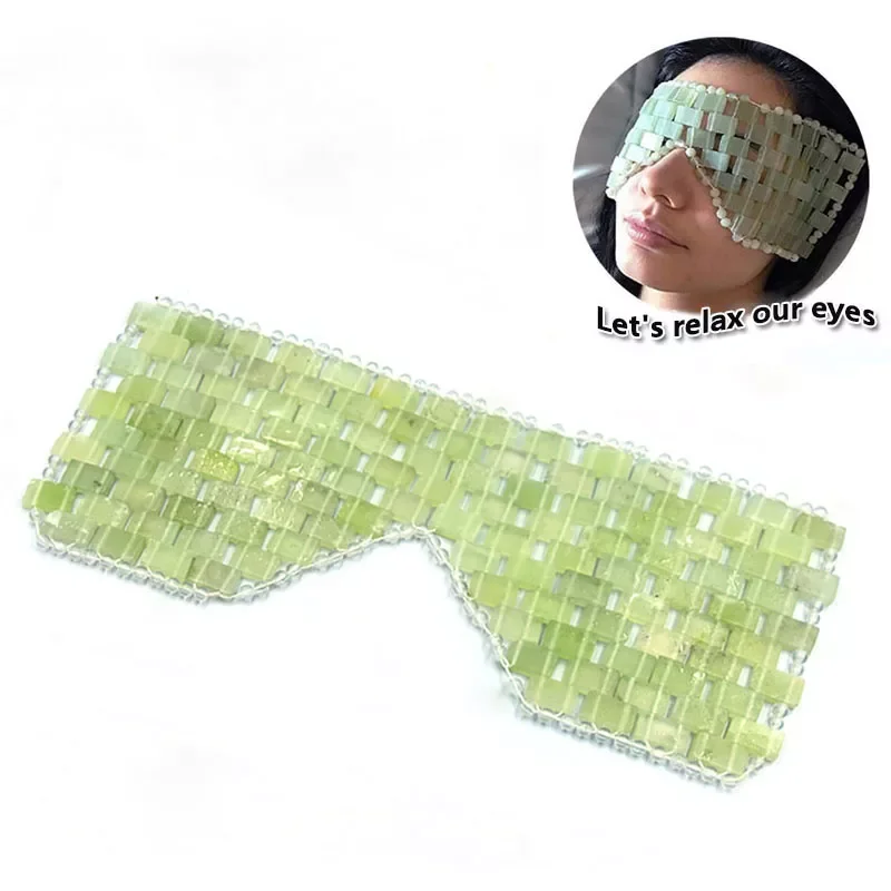 NEW2022 Jade Eye Mask Cooling Jade Sleep Eye Mask Massager Therapy Jade Stone Anti Aging Shade Cover Relaxation Gift
NEW2022 Jade Eye Mask Cooling Jade Sleep Eye Mask Massager Therapy Jade Stone Anti Aging Shade Cover Relaxation Gift