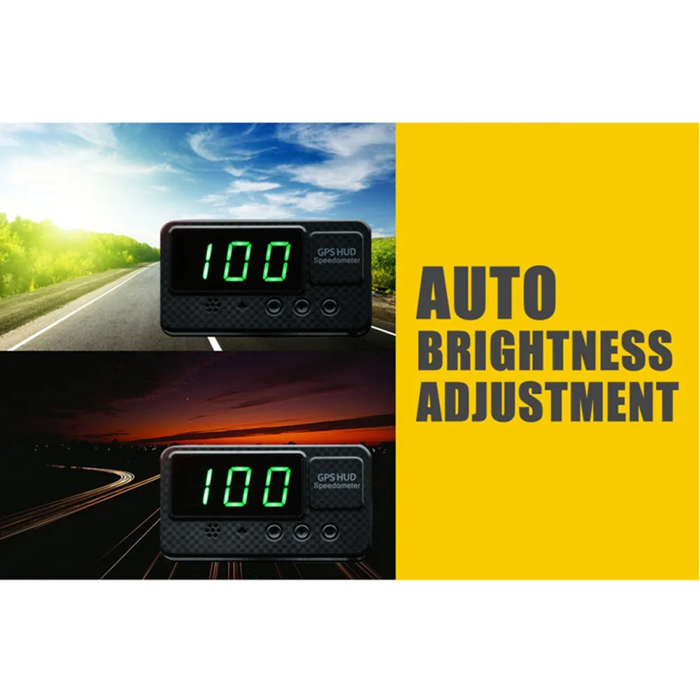 Universal Car GPS HUD Speedometer Intelligent Inclinometer Speed Display Fuel Mileage Alarm Car Accessories For All Cars
Universal Car GPS HUD Speedometer Intelligent Inclinometer Speed Display Fuel Mileage Alarm Car Accessories For All Cars