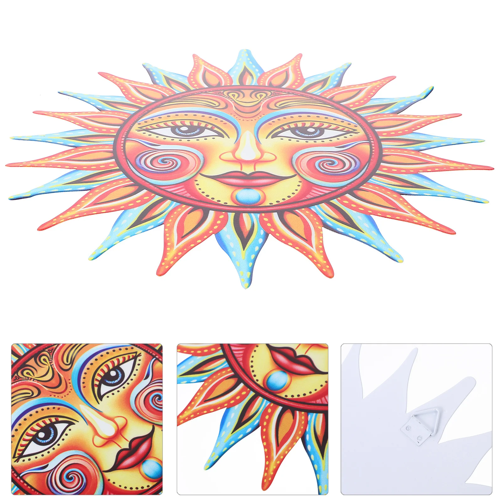 Wall Hanging Decoration Crafts Home Ornament Metal Sun Pendant Decorations Fence Iron 
Wall Hanging Decoration Crafts Home Ornament Metal Sun Pendant Decorations Fence Iron