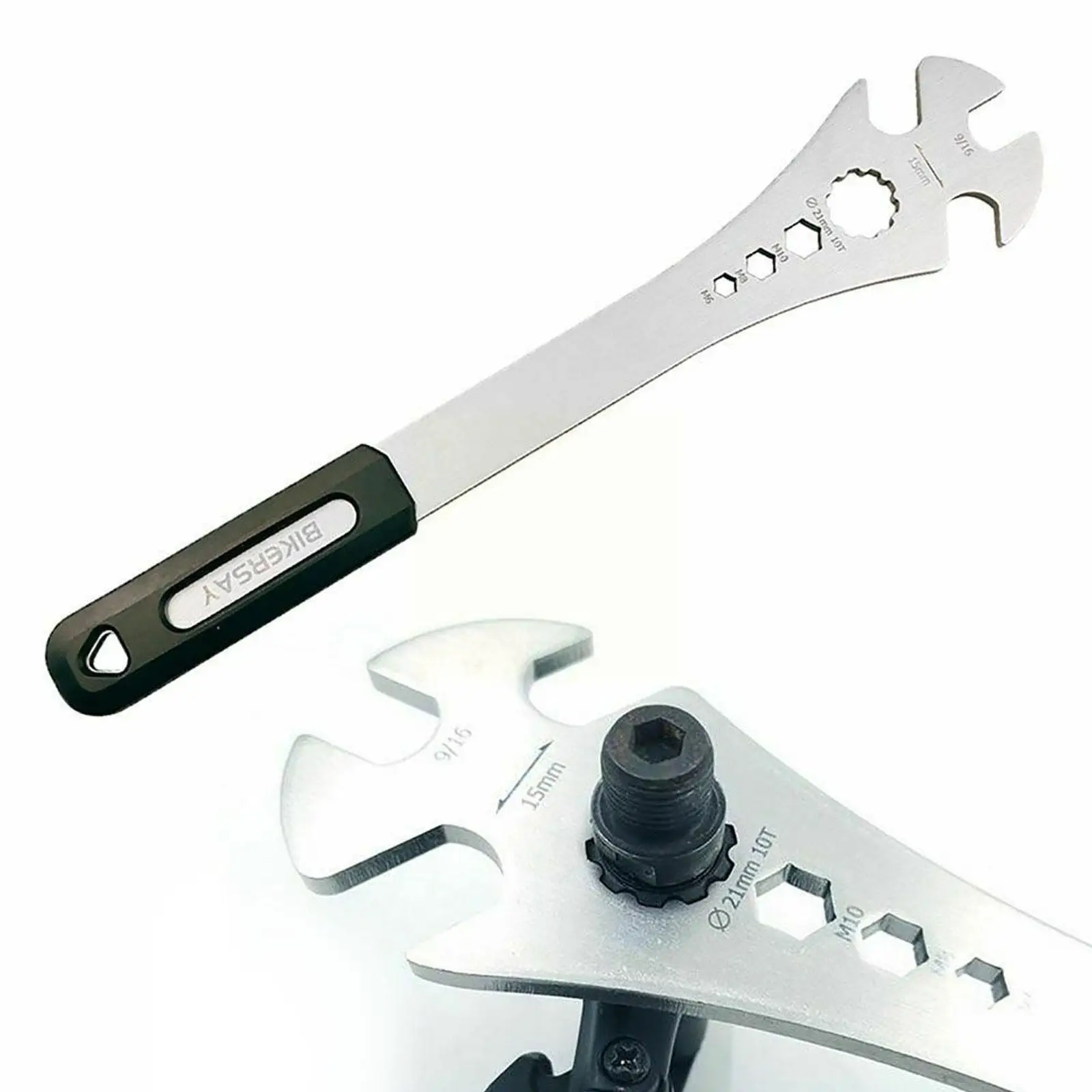 4 In 1 Bicycle Bike Pedal Wrench Bicycle Pedal Removal Removal Bike Wrench 6-8-10mm MTB Pedal Hexagon Hole Accessories Tool R2G9
4 In 1 Bicycle Bike Pedal Wrench Bicycle Pedal Removal Removal Bike Wrench 6-8-10mm MTB Pedal Hexagon Hole Accessories Tool R2G9
