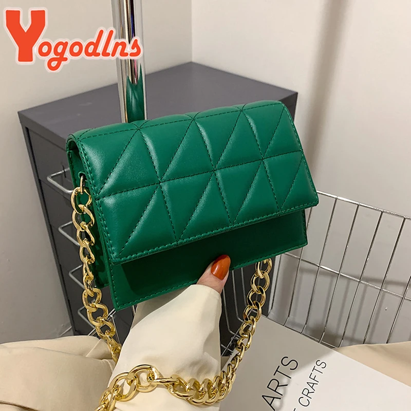 Женская сумка через плечо Yogodlns, роскошная сумка через плечо с цепочками, сумка из искусственной кожи с клапаном на подмышках, сумочка-клатч
Женская сумка через плечо Yogodlns, роскошная сумка через плечо с цепочками, сумка из искусственной кожи с клапаном на подмышках, сумочка-клатч