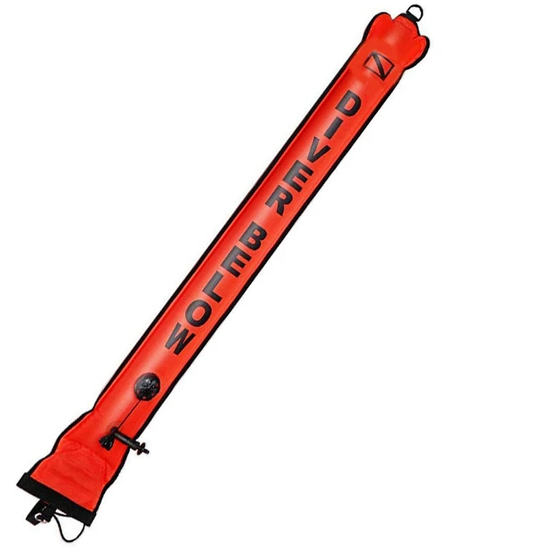 4Pcs 115Cm Scuba Diving Surface Marker Buoy Signal Tube Sausage SMB Gear For Underwater Diving Snorkeling Red
4Pcs 115Cm Scuba Diving Surface Marker Buoy Signal Tube Sausage SMB Gear For Underwater Diving Snorkeling Red