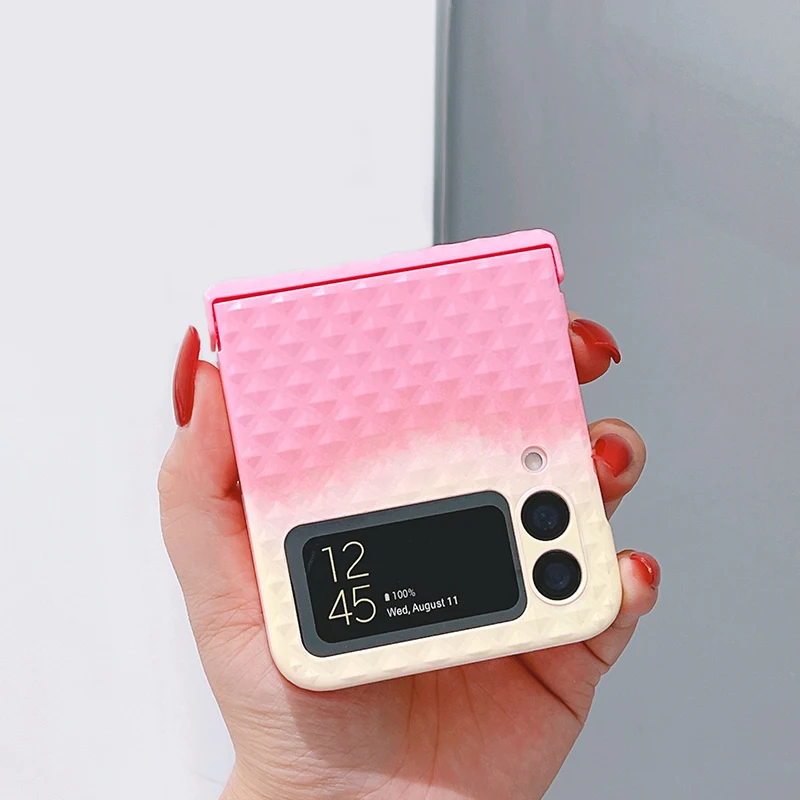 Fashion gradient for Samsung zflip4 phone case all inclusive hinge middle axis Galaxy zflip3 phone case
Fashion gradient for Samsung zflip4 phone case all inclusive hinge middle axis Galaxy zflip3 phone case