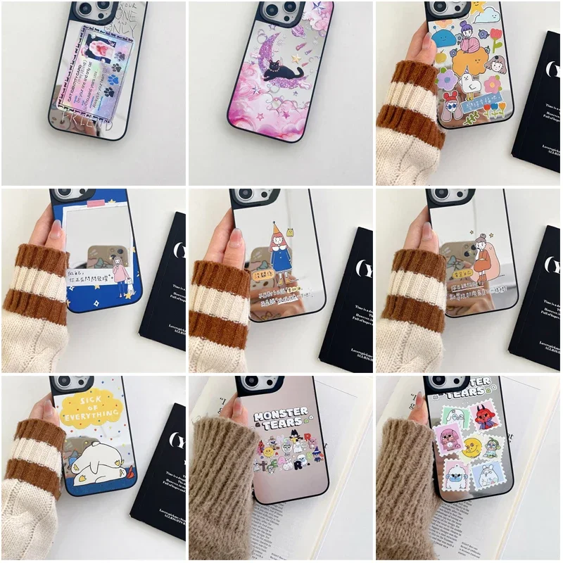 Cat Girl Colorful Rainbow Mirror Surface Phone Case Cover for IPhone 14 13 12 11 15 Pro Max Case for IPhone 15 Pro Max
Cat Girl Colorful Rainbow Mirror Surface Phone Case Cover for IPhone 14 13 12 11 15 Pro Max Case for IPhone 15 Pro Max