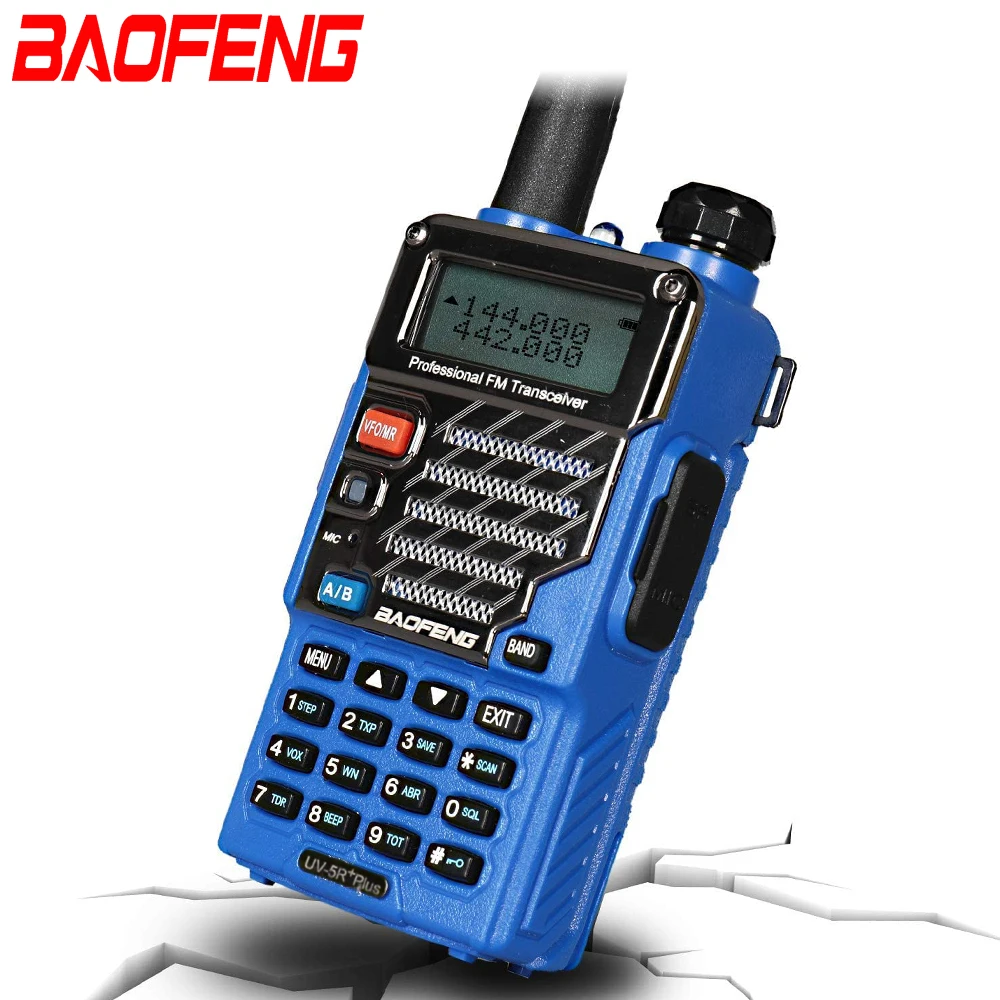 Baofeng Original UV5R+PLUS Walkie Talkie Dual Band 136-174Mhz & 400-520Mhz Portable BF UV-5R Two Way Radio Pofung Transceiver
Baofeng Original UV5R+PLUS Walkie Talkie Dual Band 136-174Mhz & 400-520Mhz Portable BF UV-5R Two Way Radio Pofung Transceiver