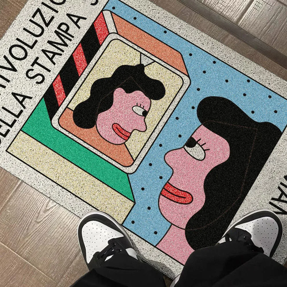 Front Door Mat Bedroom Kitchen Dust Proof Carpet Rug Cartoon Funny Welcome Doormat Entrance Hallway Foyer Non-Slip Floor Rugs
Front Door Mat Bedroom Kitchen Dust Proof Carpet Rug Cartoon Funny Welcome Doormat Entrance Hallway Foyer Non-Slip Floor Rugs