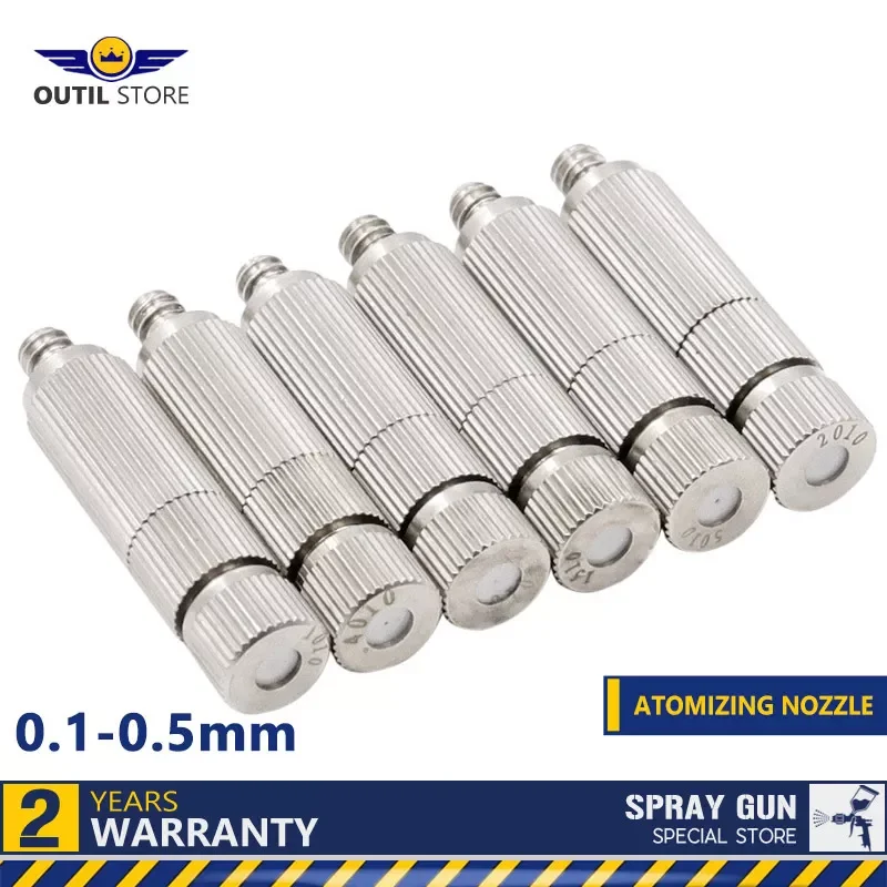 NEW2023 6pcs/set High Pressure Atomizing Nozzle Professional Drip Proof Fine Nozzle Dust-removing Humidifier Spray Head With Fil
NEW2023 6pcs/set High Pressure Atomizing Nozzle Professional Drip Proof Fine Nozzle Dust-removing Humidifier Spray Head With Fil
