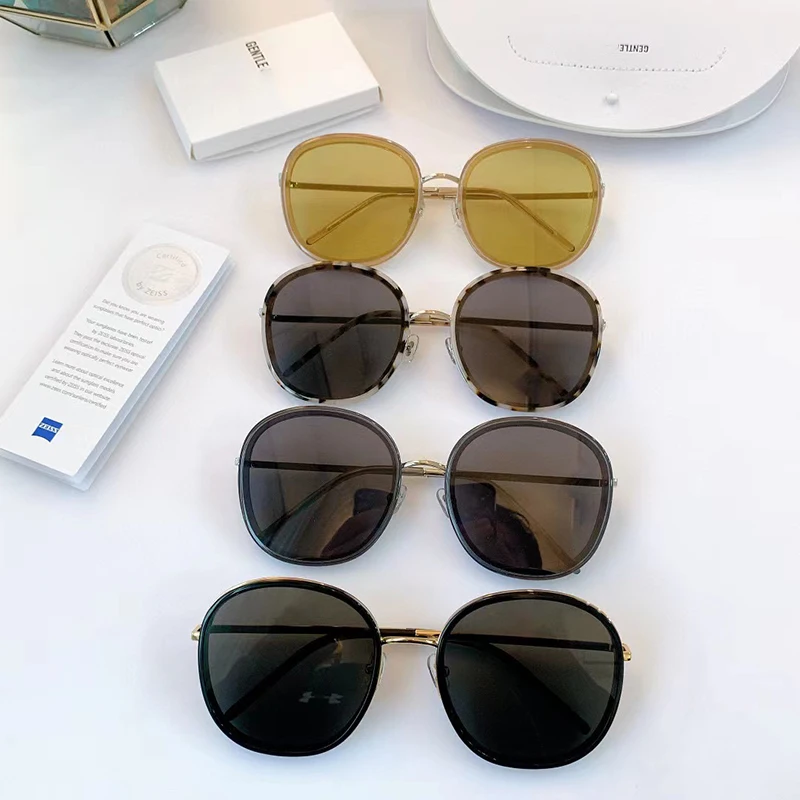 2021 Korea Luxury Brand Designer Sunglasses Men GENTLE RIMO vintage Round Acetate Women Fashion UV400 glasses GM 
2021 Korea Luxury Brand Designer Sunglasses Men GENTLE RIMO vintage Round Acetate Women Fashion UV400 glasses GM