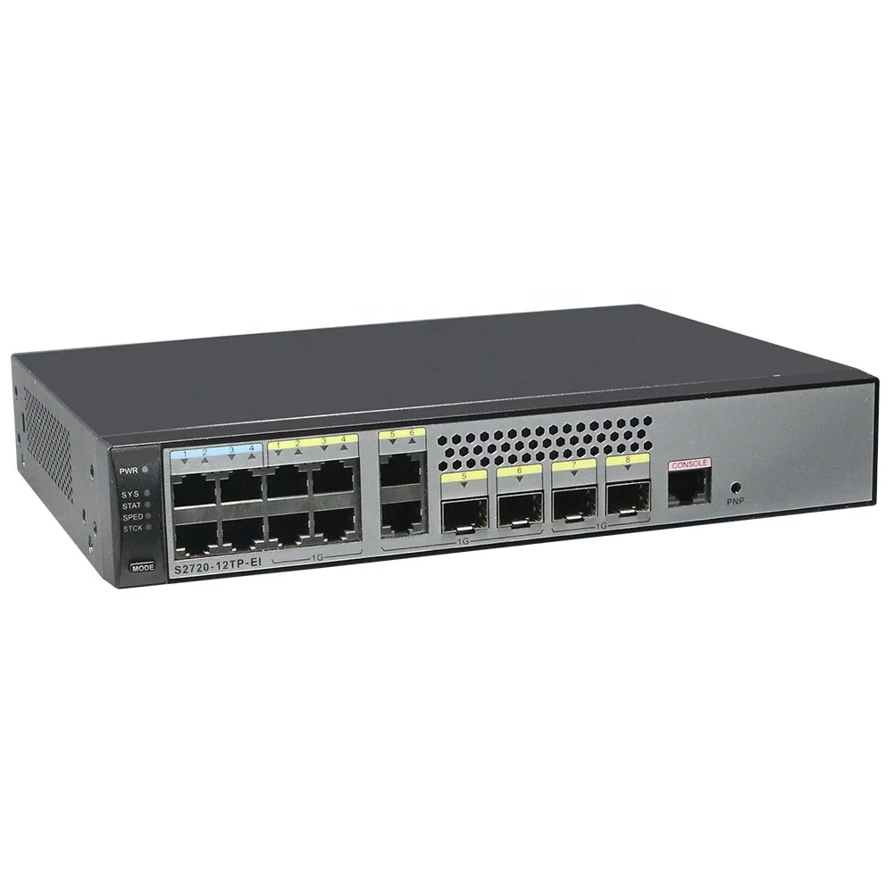 Enterprise Layer 2 Network Switch S2720-12TP-EI Manage Gigabit Switch for ample supply
Enterprise Layer 2 Network Switch S2720-12TP-EI Manage Gigabit Switch for ample supply