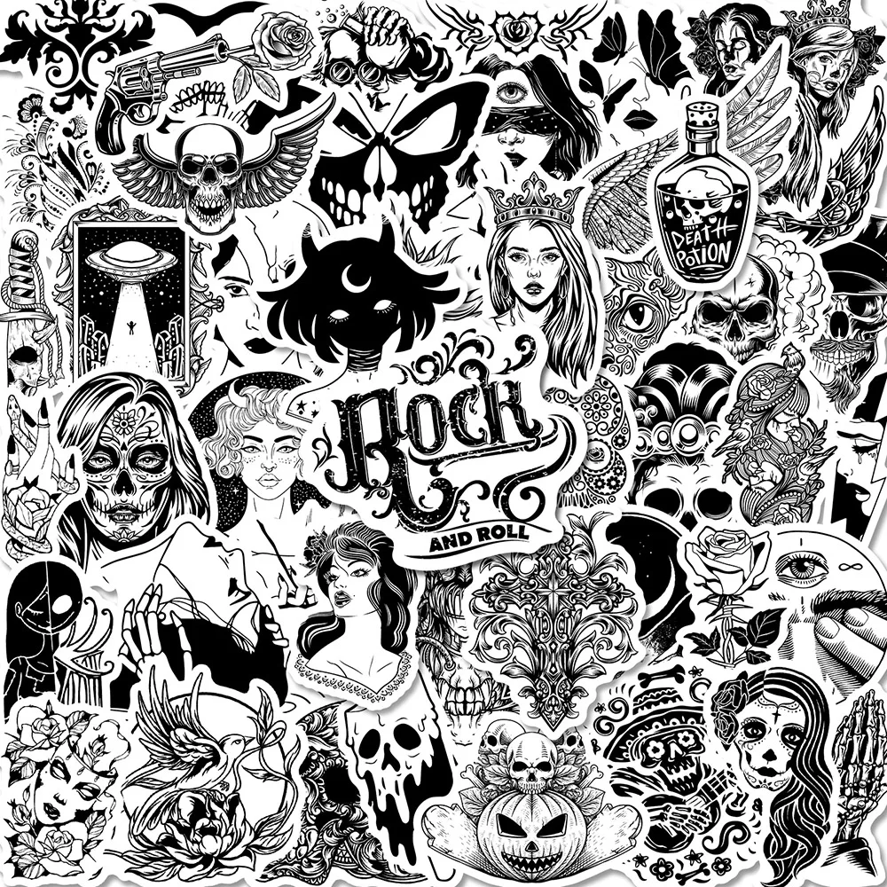 10/30/50 шт. готические черно-белые граффити наклейки для багажа холодильника ноутбука водонепроницаемые классические игрушечные искусственн...
10/30/50 шт. готические черно-белые граффити наклейки для багажа холодильника ноутбука водонепроницаемые классические игрушечные искусственн...