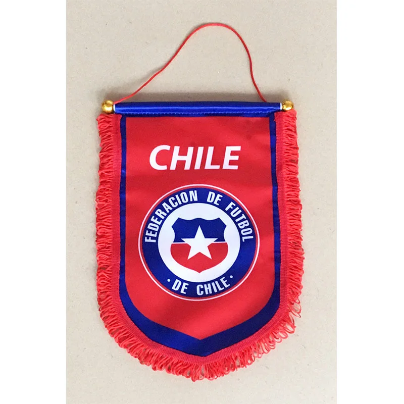 Flag of Chile National Football 30cm*20cm Size Double Sides Christmas decorations Hanging Flag Banner Gifts
Flag of Chile National Football 30cm*20cm Size Double Sides Christmas decorations Hanging Flag Banner Gifts