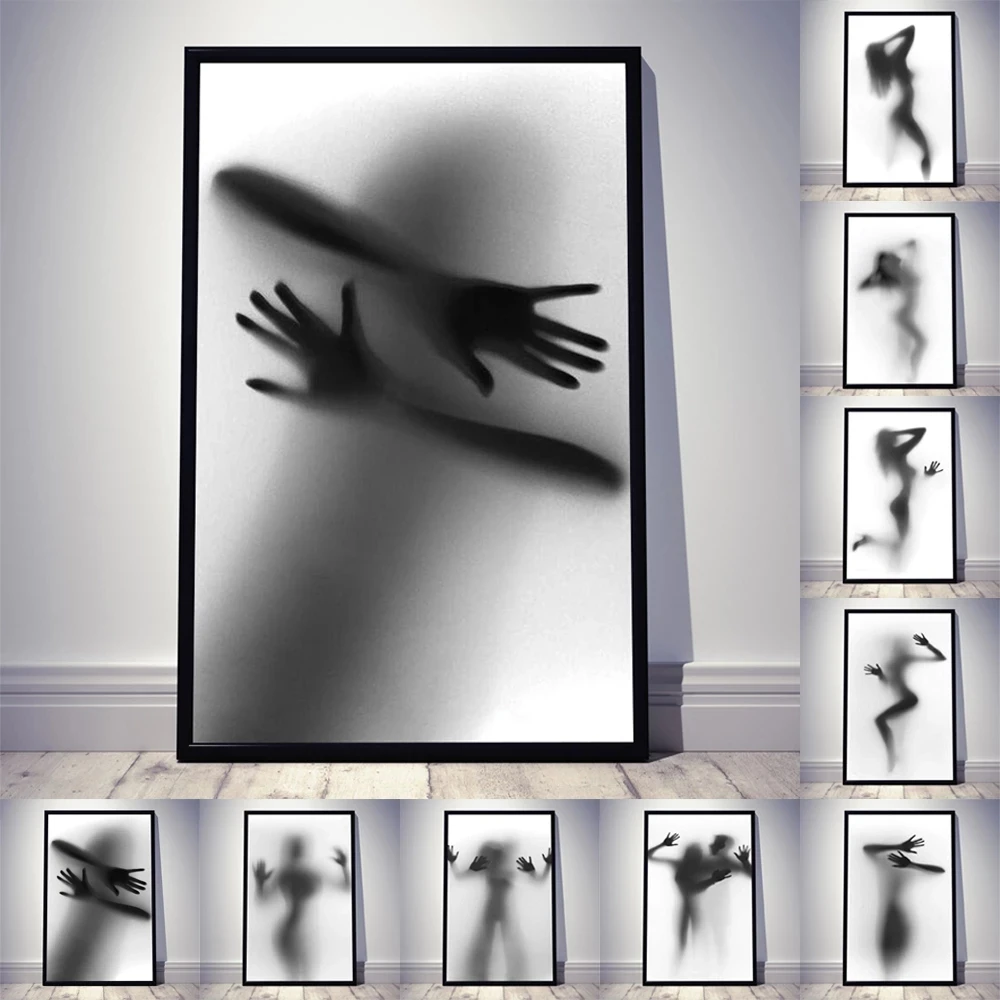 Modern fashion abstract art printing canvas painting hazy figure poster living room corridor home decoration painting wall
Modern fashion abstract art printing canvas painting hazy figure poster living room corridor home decoration painting wall