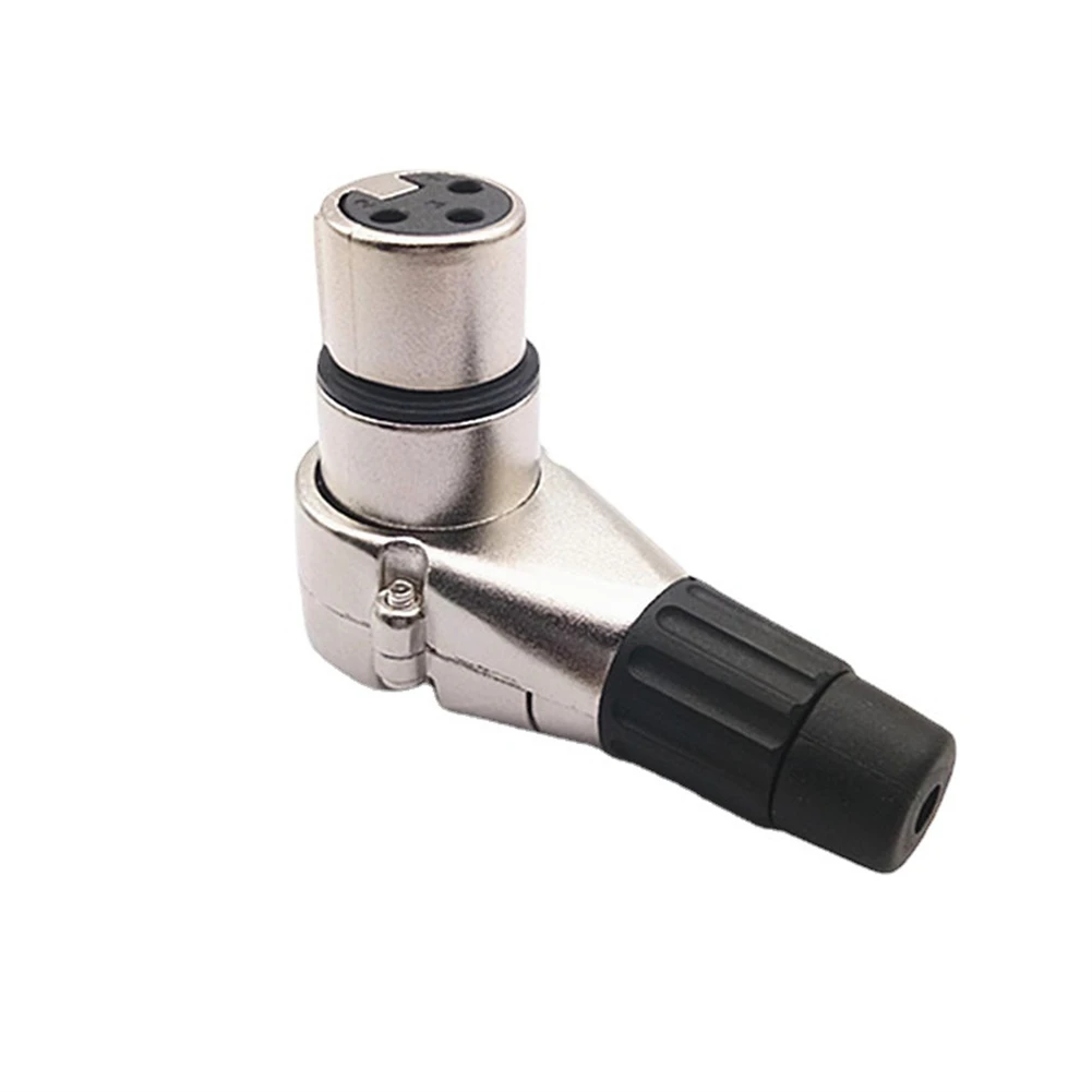 3 Pin XLR Connector Female Male Right Angle Micphone Plug Audio Cable Adapter Copper Needle Curved Three-core Canon Head
3 Pin XLR Connector Female Male Right Angle Micphone Plug Audio Cable Adapter Copper Needle Curved Three-core Canon Head