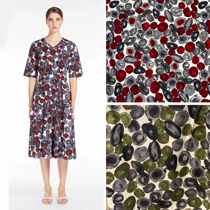 Весенне-летнее Европейское и американское модное платье из чистого хлопка с принтом женское платье овальная Геометрическая ткань высокого качества
Весенне-летнее Европейское и американское модное платье из чистого хлопка с принтом женское платье овальная Геометрическая ткань высокого качества