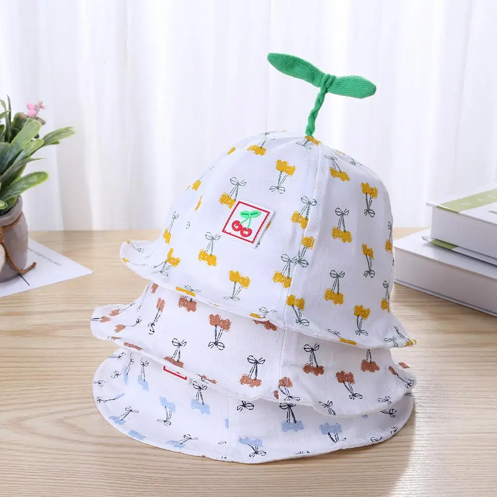 Cute Cartoon Outdoor Caps Flexible Pure Cotton Sun Hat Basin Cap Infant Sun Hat for Girls 100% Korean Innovative Design
Cute Cartoon Outdoor Caps Flexible Pure Cotton Sun Hat Basin Cap Infant Sun Hat for Girls 100% Korean Innovative Design