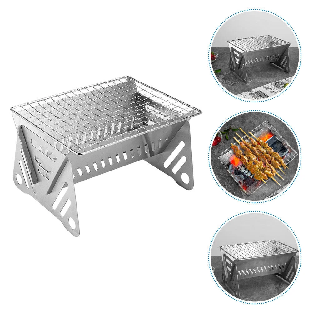 Portable Grill Camping Stove Detachable Barbecue Bbq Outdoor Grills Stainless Steel Accessory
Portable Grill Camping Stove Detachable Barbecue Bbq Outdoor Grills Stainless Steel Accessory