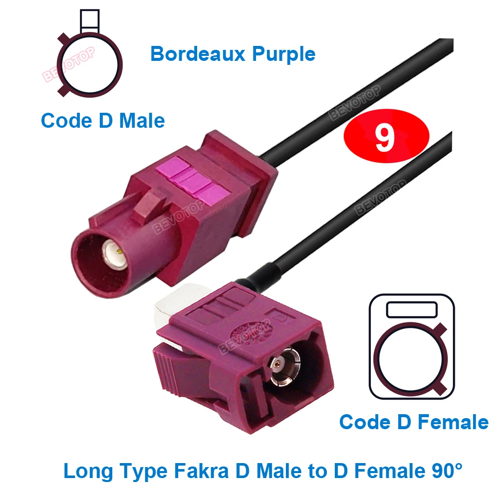 Удлинительный кабель Fakra D BEVOTOP 10см~20м бордовый
Удлинительный кабель Fakra D BEVOTOP 10см~20м бордовый