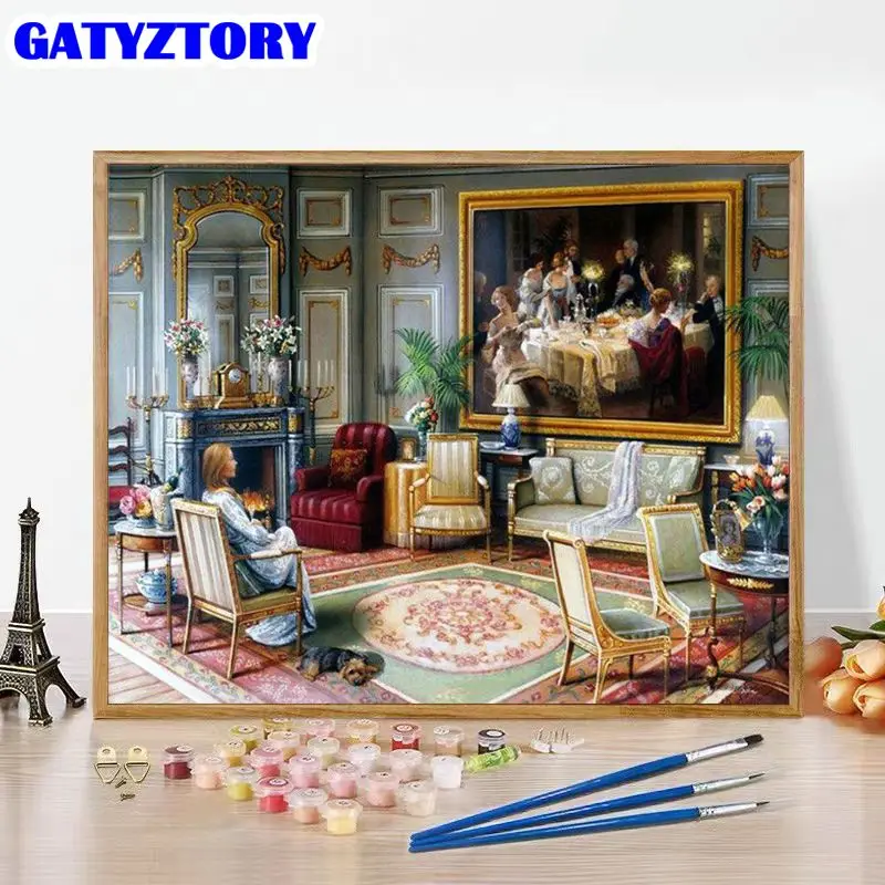 GATYZTORY 60x75cm Frame Painting By Numbers For Adults Bedroom View Paint By Number Woman On Canvas Home Wall Decoration Crafts
GATYZTORY 60x75cm Frame Painting By Numbers For Adults Bedroom View Paint By Number Woman On Canvas Home Wall Decoration Crafts