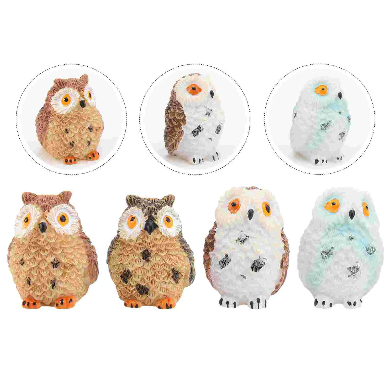 Owl Ornament Resin Garden Miniature Landscape Figurine Craft Micro Decor Mini Artware Model Animal Figurines Accessory Statues
Owl Ornament Resin Garden Miniature Landscape Figurine Craft Micro Decor Mini Artware Model Animal Figurines Accessory Statues