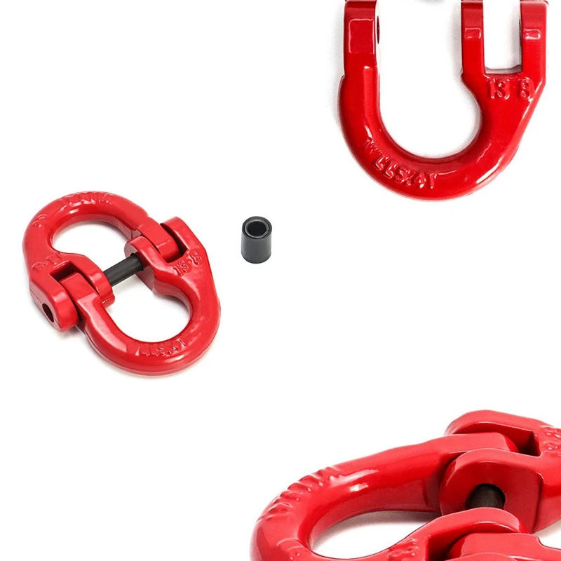 Grade 80 Alloy Steel Hammer Lock Coupling Link Connecting Link, 1/2 inch, Red Painted, 12000 Lbs Working Load
Grade 80 Alloy Steel Hammer Lock Coupling Link Connecting Link, 1/2 inch, Red Painted, 12000 Lbs Working Load