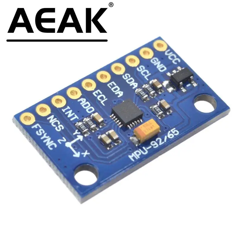 1 pcs SPI/IIC GY-9250 MPU 9250 MPU-9250 9-Axis Attitude +Gyro+Accelerator+Magnetometer Sensor Module MPU9250
1 pcs SPI/IIC GY-9250 MPU 9250 MPU-9250 9-Axis Attitude +Gyro+Accelerator+Magnetometer Sensor Module MPU9250