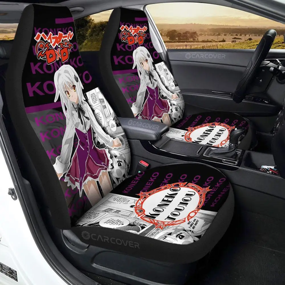 Koneko Toujou Car Seat Covers Custom Anime High School DxD Car Accessories,Pack of 2 Universal Front Seat Protective Cover
Koneko Toujou Car Seat Covers Custom Anime High School DxD Car Accessories,Pack of 2 Universal Front Seat Protective Cover